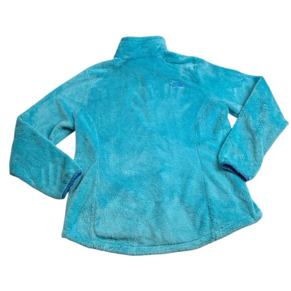 The North Face Womens XL Turquoise Blue Full Zip Fleece Full Zip Jacket - Picture 7 of 13